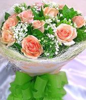 10 Pink roses
