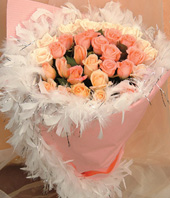 28 Pink roses